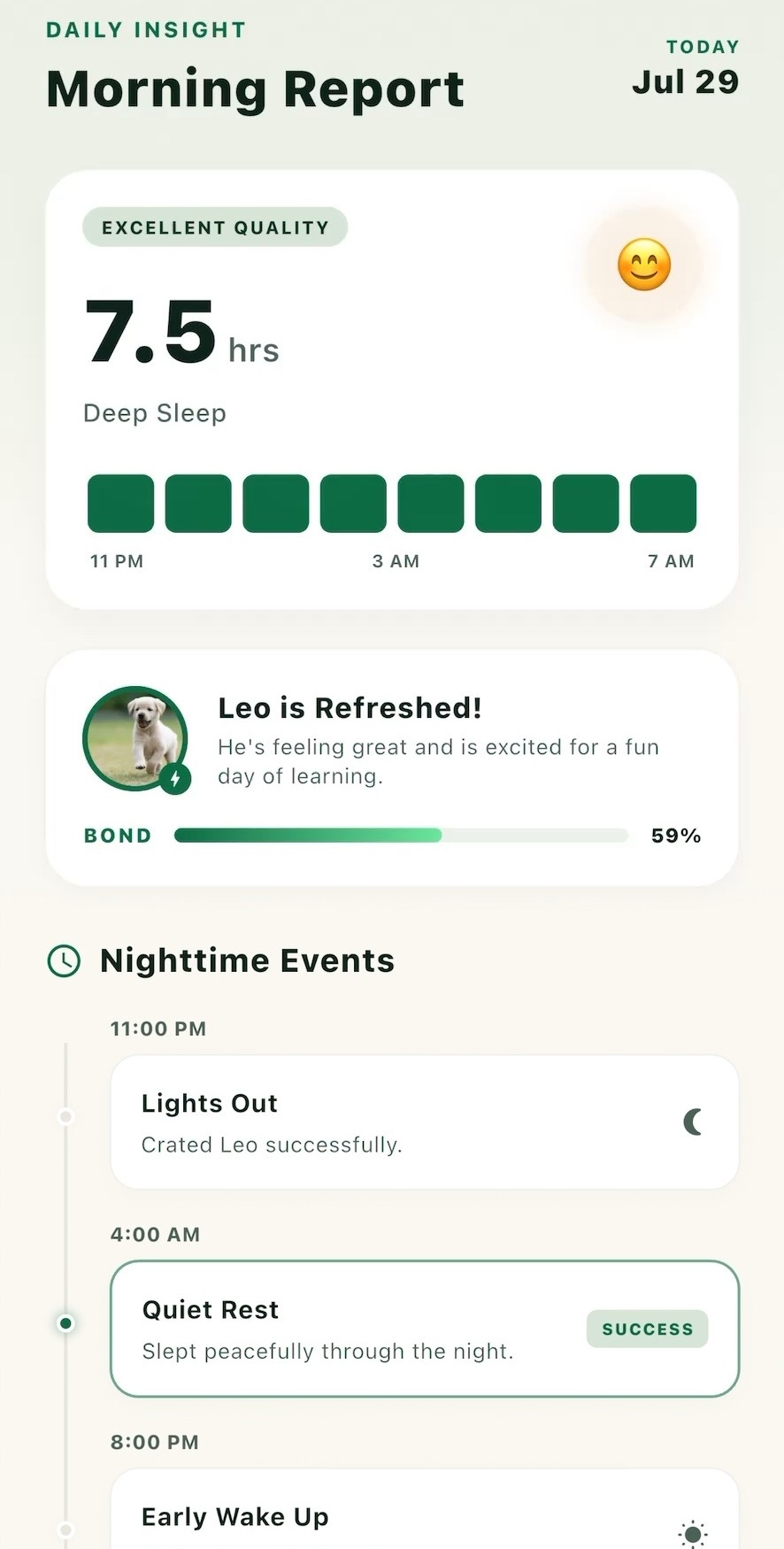 Morning Check-in & Vitality